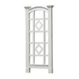 59-inch Outdoor Weather Resistant White Vinyl Garden Trellis