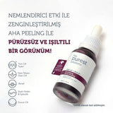 The Purest Solutions Exfoliating Facial Peeling - AHA BHA Exfoliant with Tasmanian Pepper & Hyaluronic Acid - 1.01 fl oz
