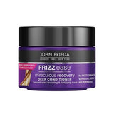 John Frieda Frizz Ease Miraculous Recovery Deep Conditioning Hair Mask - Argan, Coconut & Moringa Oil Enriched for Frizzy & Damaged Hair