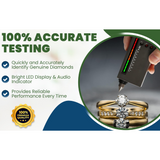 GTE Gold Silver Diamond Tester Selector Gemstone Jewelers Testing Kit Digital Electronic Tool