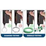 GTE Diamond Analyzer + JSP Nickel Testing Solution (1/2 oz) + N35 Neodymium Magnet – Test Nickel, Gold, Silver & Gemstones