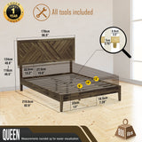 Sierra Solid Wood Bed Frame