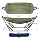 Tranquillo Universal Canvas Hammock Medium Size for Ultimate Comfort and Style
