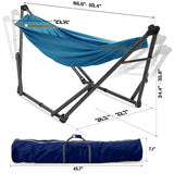 Tranquillo Uniki Canvas Hammock with Stand for Ultimate Relaxation