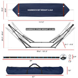 Tranquillo Comfort Set Original Hammock Stand for Ultimate Relaxation