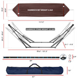 Tranquillo Comfort Set Original Hammock Stand for Ultimate Relaxation