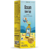 Ocean Fish Oil Syrup - Omega-3 & , Lemon & Orange Flavored, 5.07 fl oz