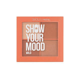 Pastel Show Your Mood Wild Blush Set: Natural, Long-Lasting Cheek Color Palette for Women - Variety & Blendable Shades