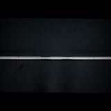 7' Stainless Steel Olympic Bar - Bushing - Muscle D Fitness - Quality Knurling