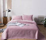 Kasentex Lightweight Velvet Bedspread Set Queen/King - Soft All Season Bedspread Coverlet