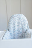 Light Blue Dots IKEA Antilop Cushion Cover