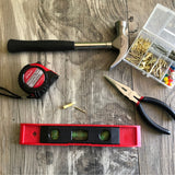 161 Piece Household Tool Kit with Convenient 3.6 Volt Lithium Ion Cordless Screwdriver - DT0739