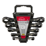 5 Piece SAE Ratcheting Wrench Set - DT1212