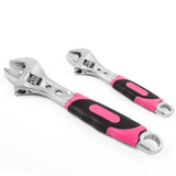 2 Adjustable Wrenches - Pink - DT5007P