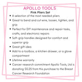 3 Pliers - Pink - DT5008P