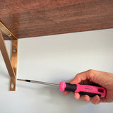 Apollo Tools 8 Pink Essential Screwdriver Set DT5018P