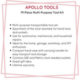 79 Piece Multi-Purpose Tool Kit - DT9411