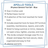 39 Piece General Tool Kit - DT9706BL