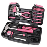39 Piece General Tool Set Pink - DT9706P