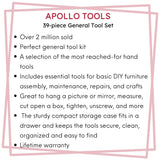 39 Piece General Tool Set - DT9706