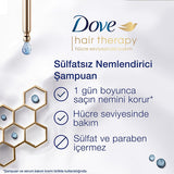 Dove Hair Therapy Hydration Spa Shampoo: Intense Moisture for Dry & Damaged Hair - Hyaluronic Acid, Deep Scalp Care, Stronger Hair