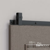 Flat Top Top Mount Heavy Duty Sliding Barn Door Hardware Kit