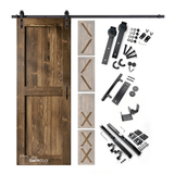 Classic Single Barn Door Kit | Black Hardware