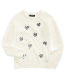 Dkny Big Girls Sequin Sweater, Size 8-10