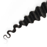 Deep Wave 2x6 Transparent Lace Human Hair Closure