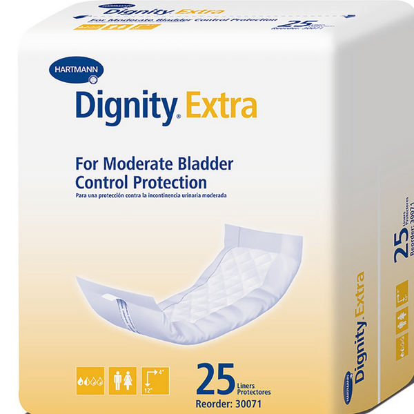 Dignity Extra Incontinence Liners, Moderate Absorbency