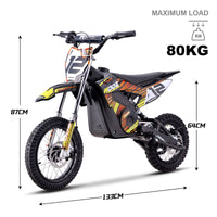 36V Lithium Mini Dirt Bike 1000W
