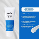 Mia Klinika Nourishing & Revitalizing Facial Cream: Soothe Redness, Strengthen Skin Barrier, Intense Hydration - Sensitive Skin Care