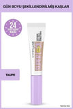 Maybelline Super Lock Brow Glue: Taupe Eyebrow Mascara for All-Day Hold & Fuller Brows - Long Lasting Brow Gel & Ka_ Sabitleyici