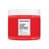 Maruderm 10% Urea Moisturizing Body Cream:  Deep Hydration, Smooths Dry Skin & Reduces Strawberry Legs - 400ml