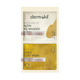 Dermokil Peel-Off Gold Clay Mask for Glowing Skin 2x75 ml
