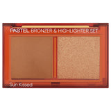 Pastel Profashion Bronzer & Highlighter Makeup Palette Set for Natural Glow - Vegan, Cruelty-Free, Dermatologically Approved