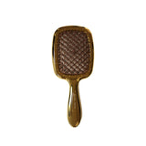 Janeke Superbrush Gold Brown Detangling Hair Brush