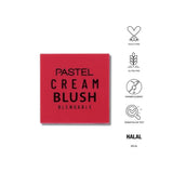 Pastel Profashion Cream Blush: Natural, Long-Lasting Color, Cruelty-Free - Achieve a Fresh, Radiant Look with Our Lightweight, Paraben-Free Formula