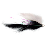 Dolly Llama Stinger Streamer Flies - 3 Black and White - Size 4