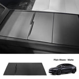 Dry Carbon Fiber Center Console Cover For Model Y Juniper / Model 3 Highland / Model YL