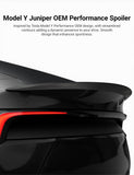 Performance Style Dry Carbon Fiber Spoiler for Model Y Juniper 2025+ | TESERY