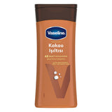 Vaseline Cocoa Glow Body Lotion - 48 Hour Moisturization, Ultra Hydrating Lipid Formula, Non-Greasy Texture for Dry Skin