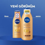 Nivea Nivea Q10 Firming & Tanning Body Lotion - Moisturizing, Sunless Tan, Firming Body Care for Fair to Medium Skin Tones