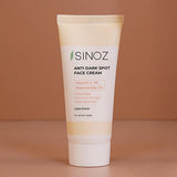 Sinoz: Advanced Skin Lightening Cream - Vitamin C & Niacinamide Dark Spot Corrector, Blemish Removal Skin Tone Evening, Radiant Complexion, 1.35 fl oz