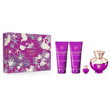 Dylan Purple By Versace For Women 4Pcs Set EDP Spray