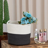 Coco Clementine Handwoven Jute Basket - Eco-Friendly, Multi-Purpose Storage Solution for Home Decor