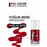 Flormar Full Color High-Pigment Nail Polish FC09 Neo Love Story