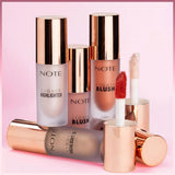 Note Liquid Blush Moisturizing Liquid Blush 40 Rose 10ml