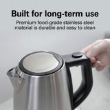 Hamilton Beach Stainless Steel Electric Kettle, Tea & Water Kettle, 1L