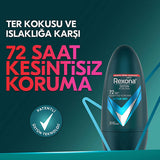 Rexona 72 Hour Protection Men's Deodorant Roll-On - Long-Lasting Antiperspirant for Active Men